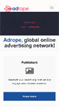 Mobile Screenshot of adrope.com
